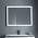 Зеркало с подсветкой 80 см Duravit L-Cube LC738100000